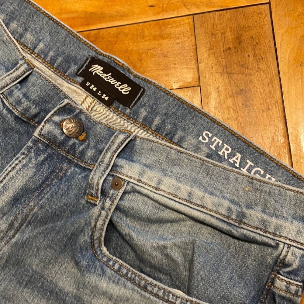 Men’s Madewell Straight Denim